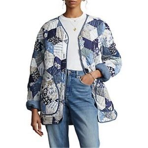 Polo Ralph Lauren quilted patchwork jacket